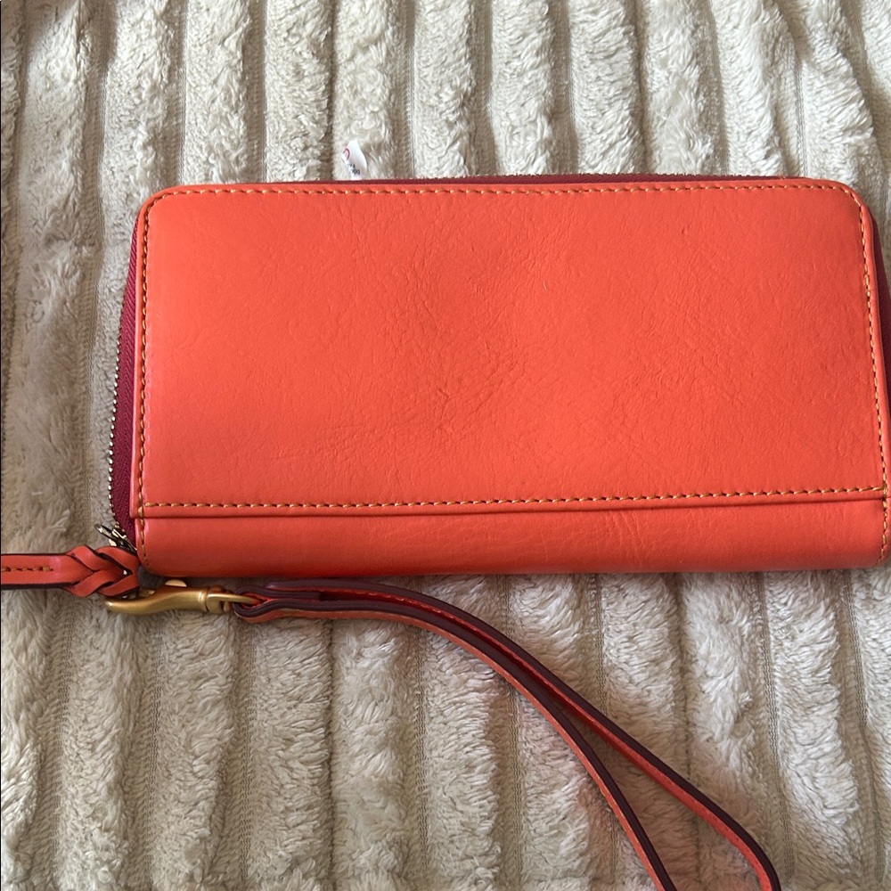 Brighton Vibrant Orange Wristlet - Picture 3 of 3